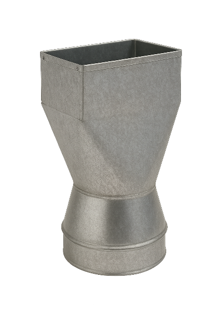 Rectangular to Round Transition 